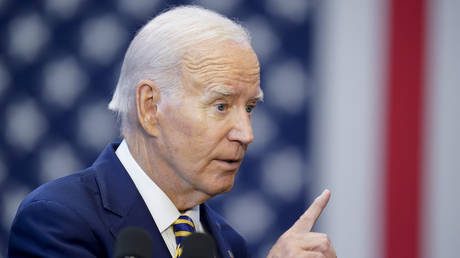 Joe Biden speaks about his administration's economic agenda at Prince George's Community College in Largo, Maryland, September 14, 2023