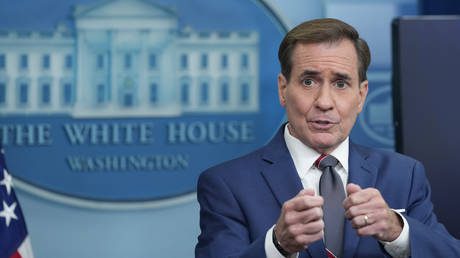 FILE PHOTO: US National Security Council spokesman John Kirby